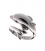 Large dolphin ring in solid silver
