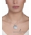 Large silver Phaistos disc (disk) pendant - Greek jewelry shop