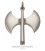  Silver Minoan Double Headed Axe (two-headed axe) Pelekys Pendant (XX Large) 257