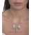  Silver Minoan Double Headed Axe (two-headed axe) Pelekys Pendant (XX Large) 257