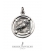 Silver Athens tetradrachm coin pendant jewelry. The wise owl of Athens