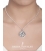 Silver Athenian Greek coin pendant jewelry. The wise owl of Athens with the virgin goddess Athena