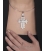 151 Large Hinged Byzantine museum Cross pendant With Geometric Carving (XL) from silver