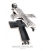 650 Reliquary Cross Pendant. Sterling silver - side A Jesus Christ engraving