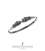 Sterling silver Lion torc bracelet hand-made lion cuff