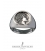 God Apollo Greek coin ring for pinky. Graduated silver ring symbolic of music and poetry