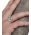 Herakles/Hercules Greek god of strength. Pinky signet chevalier coin ring in silver