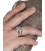Silver Aegina Land Tortoise chevalier coin ring. (Zakynthos Kareta)