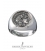 Greek Goddess Athena. Large silver coin ring. Greek Jewelry shop