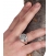 Ancient Goddess Athena (Minerva). Large silver coin ring.