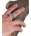 Arethousa - Artemis - Persephone Greek Goddess silver coin ring. Fine Greek Jewelry