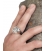 Apollo god Ancient Greek coin ring from silver