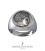 Apollo god Ancient Greek coin ring from silver