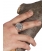 Large Phillip II Macedon Men's coin ring depicting Zeus from silver