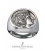 Goddess Athena coin ring in Silver