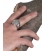 Greek Goddess Athena silver chevalier coin ring from greekjewelryshop.com
