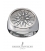 Silver Macedonia Star - Sun - Starburst Greek large Coin Ring 