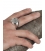 Silver Macedonia Star - Sun - Starburst Greek large Coin Ring 