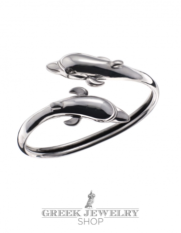 301/AA Double Headed Greek Dolphins (L)