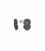 1265 Large Hercules-knot/Gordian knot sterling silver earrings