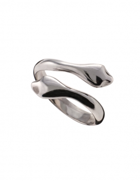 265 Sterling silver Minoan snake ring