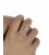 Greek silver snake ring