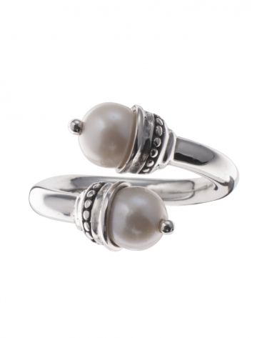 507/P Impressive Pearl Silver Ring