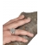 Large chevalier coin ring with faistos disk