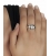 Meander greek silver ring