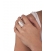 Minimal sterling silver ring