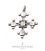 66 Greek Orthodox Silver Cross