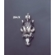 264/K Capricorn's Head Torc Pendant