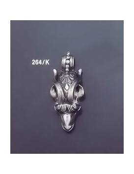 264/K Capricorn's Head Torc Pendant