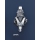 264/A Silver Ram's Head Torc Pendant (XXL)