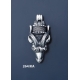 264/KA Silver Capricorn's Head Torc Pendant (XXL)