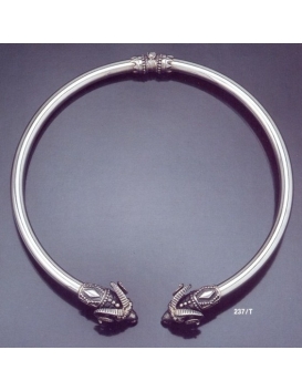 237/T XLarge Ram torc collar necklace