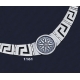 1161 Greek Key/Meander Necklace With Macedonia Star/Sun/Starburst Coin (L)