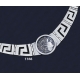 1166 Greek Key/Meander Necklace with  Alexander the Great (Lysimachos) Coin ( L)