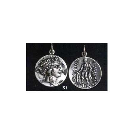 51 Thassos tetradrachm Dionysus & Hercules