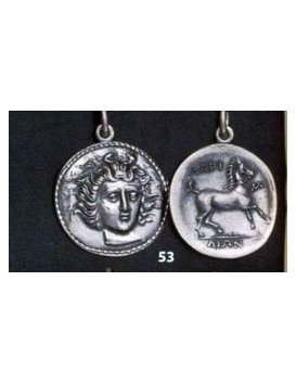 53 Larissa Coin Nymph & horse