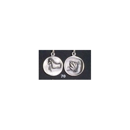 70 Thessaly, horse & grain coin