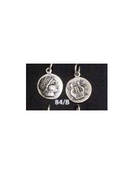 84/B Chalkidian League god Apollo and Lyre/kithara