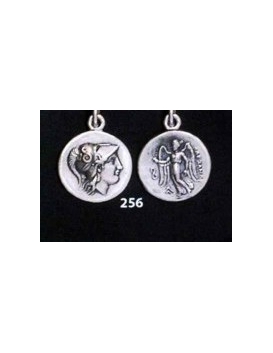 256 Alexander the Great stater, Helmetted Goddess Athena & Nike