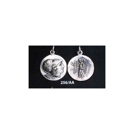 256/AA Alexander the Great stater, Helmetted Goddess Athena & Nike