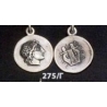 275/C Chalkidian League god Apollo and Lyre/kithara