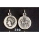 310  Aphrodite (Venus) coin pendant