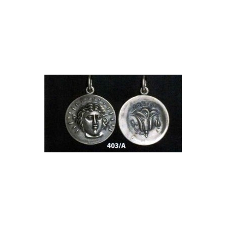 403/A Rhodes - Helios sun god and rose